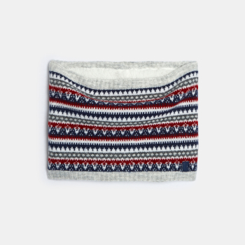 قلنسوة عليها نقوش إسكندنافية باللون الأزرق الداكن للأولاد